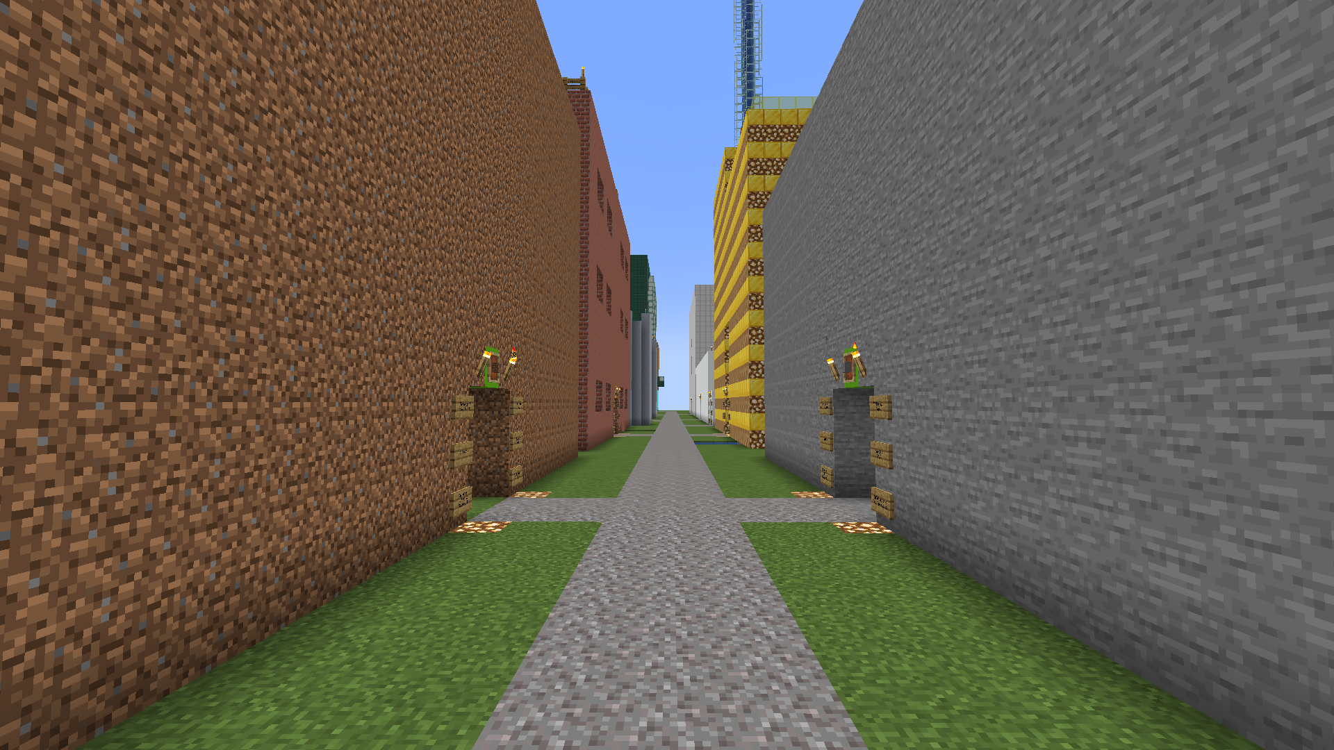 Descargar Street Parkour 1.0 para Minecraft 1.20.1