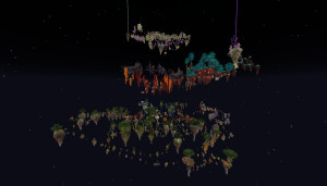 Descargar Floating Islands Parkour 1.0 para Minecraft 1.19.4