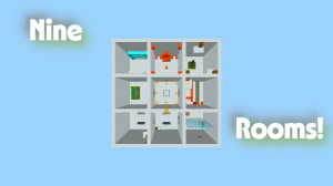 Descargar Nine Rooms para Minecraft 1.21.4