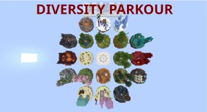 Descargar Diversity Parkour para Minecraft 26.1.2
