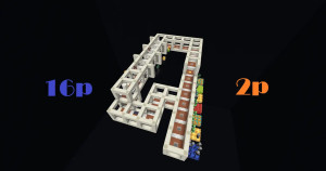 Descargar 16 puzzles 2 players para Minecraft 1.21.10