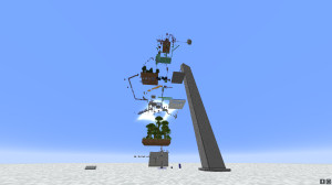 Descargar Getting Over It Styled Parkour Map para Minecraft 1.21.4