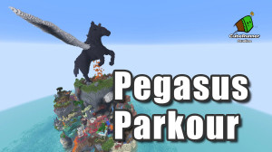 Descargar Pegasus Parkour para Minecraft 1.21.6